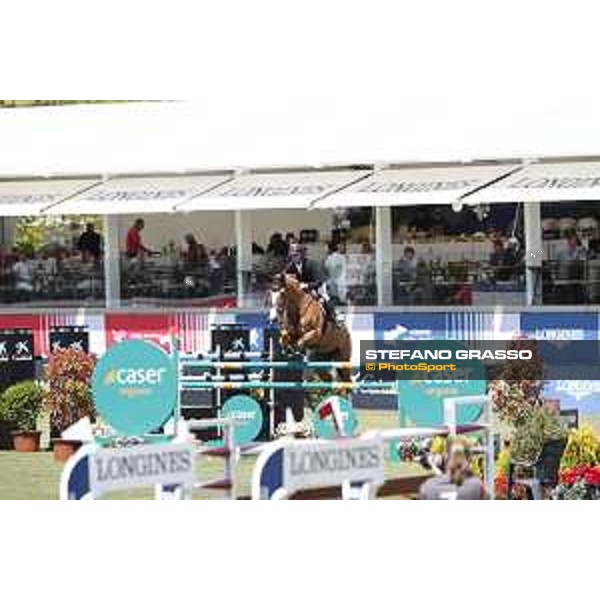 LGCT of Madrid - Class 4 - Marcus Ehning (GER) on Pret A Tout - 4 May 2018 - ph.Mario Grassia/LGCT