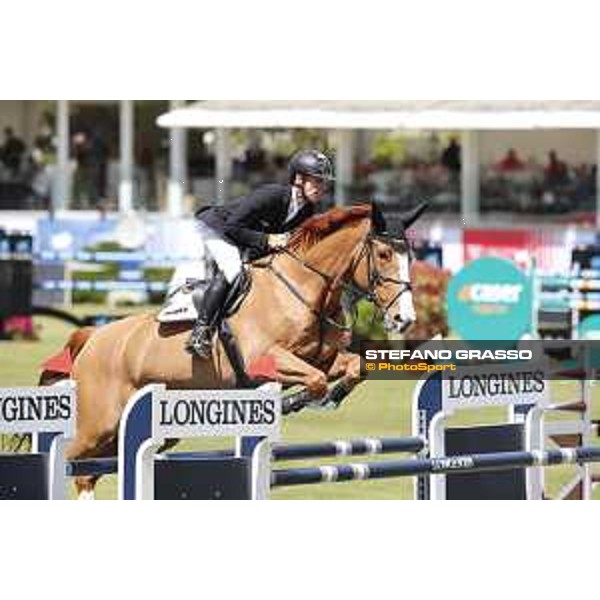 LGCT of Madrid - Class 4 - Marcus Ehning (GER) on Pret A Tout - 4 May 2018 - ph.Mario Grassia/LGCT