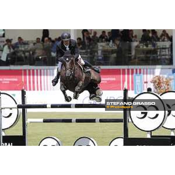 LGCT of Madrid - Class 4 - Jerome Guery (BEL) on Kel\'Star du Vingt Ponts - 4 May 2018 - ph.Mario Grassia/LGCT