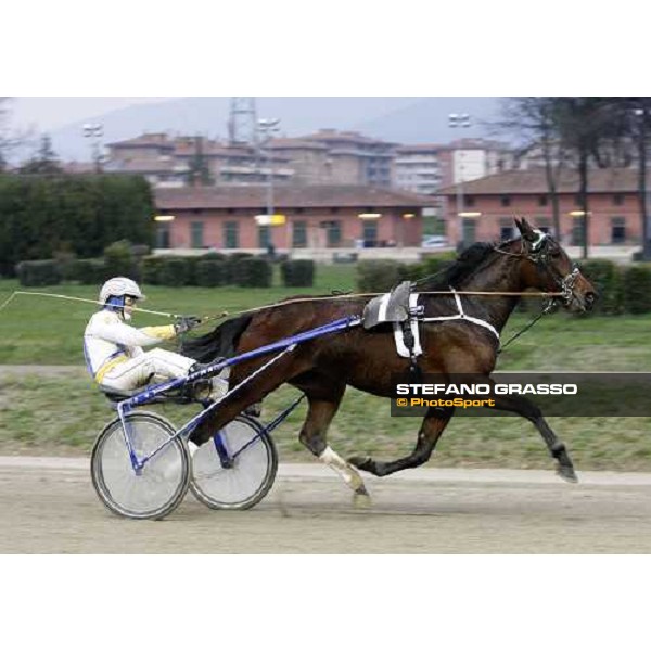 Roberto Andreghetti with Lory Trio winners of Gran Premio Beatrice Firenze, Le Mulina, 9th march 2008 ph.Stefano Grasso