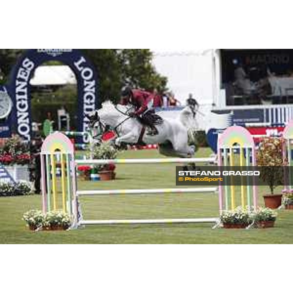 LGCT of Madrid - Class 4 - Bassem Hassan Mohammed (QAT) on Argelith Squid - 4 May 2018 - ph.Mario Grassia/LGCT