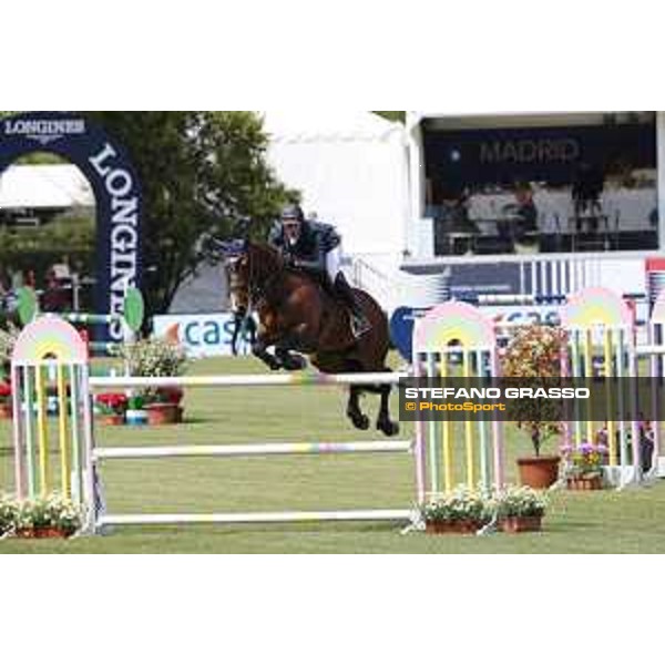 LGCT of Madrid - Class 4 - Gregory Wathelet (BEL) on Full House Ter Linden Z - 4 May 2018 - ph.Mario Grassia/LGCT