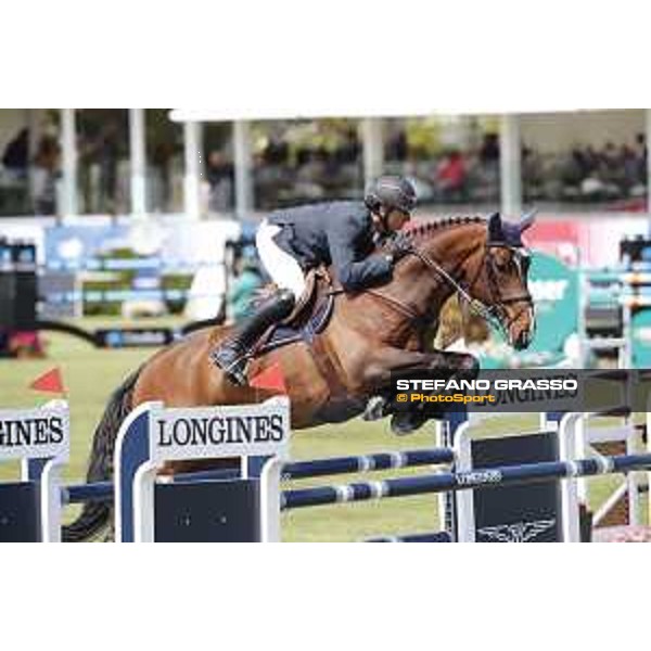 LGCT of Madrid - Class 4 - Gregory Wathelet (BEL) on Full House Ter Linden Z - 4 May 2018 - ph.Mario Grassia/LGCT