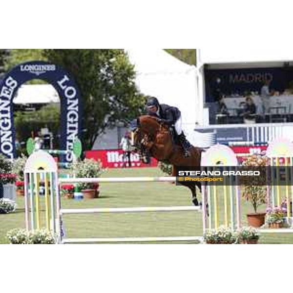LGCT of Madrid - Class 4 - Cian O\'Connor on (IRL) on Exelero - 4 May 2018 - ph.Mario Grassia/LGCT