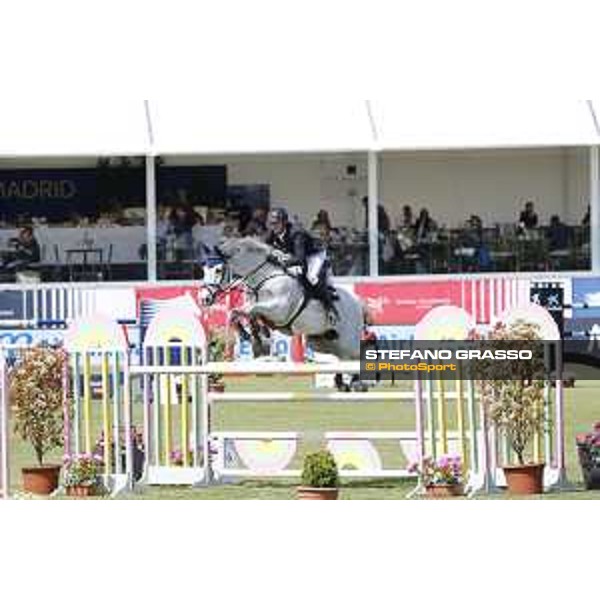 LGCT of Madrid - Class 4 - Philip Houston (GER) on Loewenherz 81 - 4 May 2018 - ph.Mario Grassia/LGCT