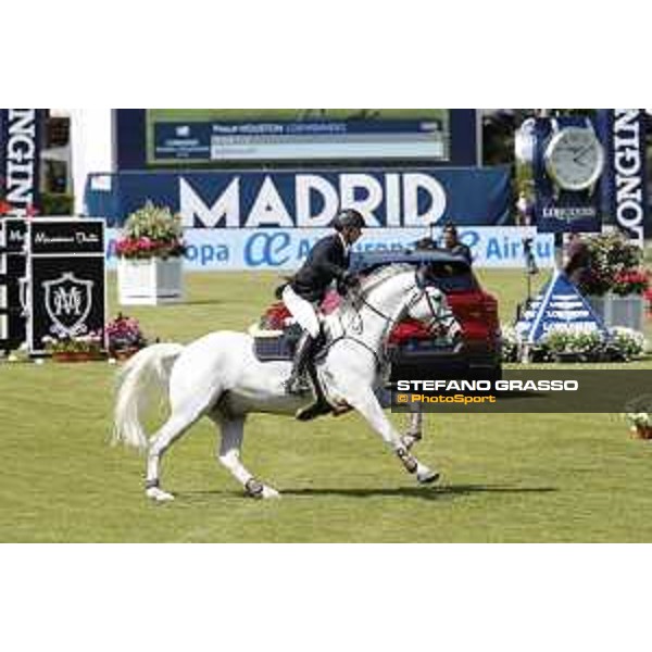 LGCT of Madrid - Class 4 - Philip Houston (GER) on Loewenherz 81 - 4 May 2018 - ph.Mario Grassia/LGCT