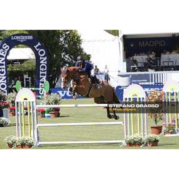 LGCT of Madrid - Class 4 - Rene Lopez (COL) on Univers de Maugre - 4 May 2018 - ph.Mario Grassia/LGCT