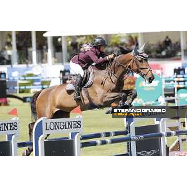 LGCT of Madrid - Class 4 - Danielle Goldstein (ISR) on Celebrity VDL - 4 May 2018 - ph.Mario Grassia/LGCT