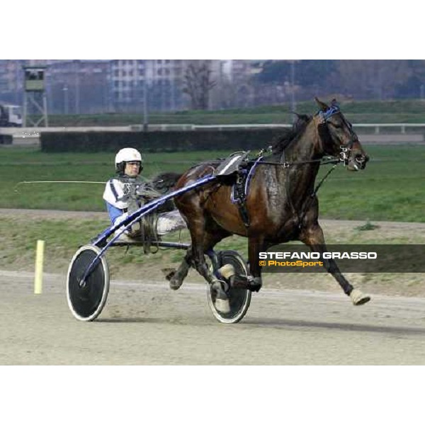 M.Esper warming up with Genarelay Like before the start of the Gran Premio Ponte Vecchio Firenze Le Mulina, 9th march 2008 ph. Stefano Grasso
