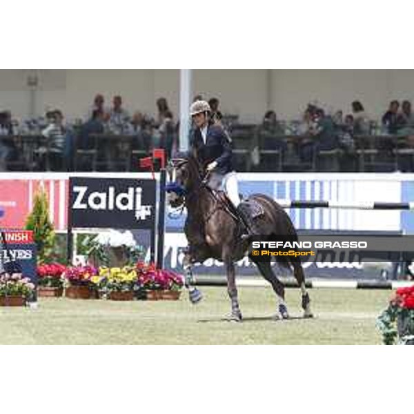 LGCT of Madrid - Class 14 - Leticia Riva Gil (ESP) on Roanne de Mars - 6 May 2018 - ph.Stefano Grasso/LGCT