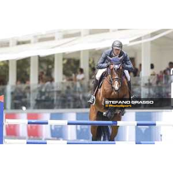 LGCT of Madrid - Class 14 - Gregory Wathelet (BEL) on Full House Ter Linden Z - 6 May 2018 - ph.Stefano Grasso/LGCT