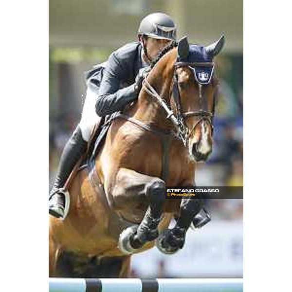 LGCT of Madrid - Class 14 - Gregory Wathelet (BEL) on Full House Ter Linden Z - 6 May 2018 - ph.Stefano Grasso/LGCT