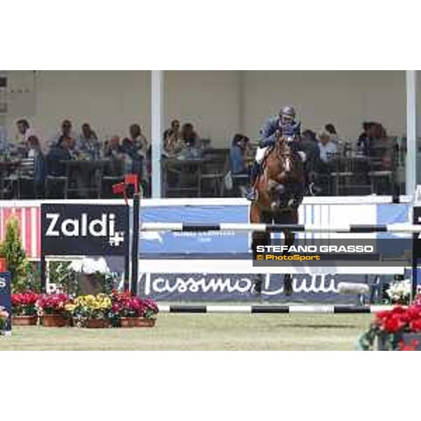 LGCT of Madrid - Class 14 - Gregory Wathelet (BEL) on Full House Ter Linden Z - 6 May 2018 - ph.Stefano Grasso/LGCT
