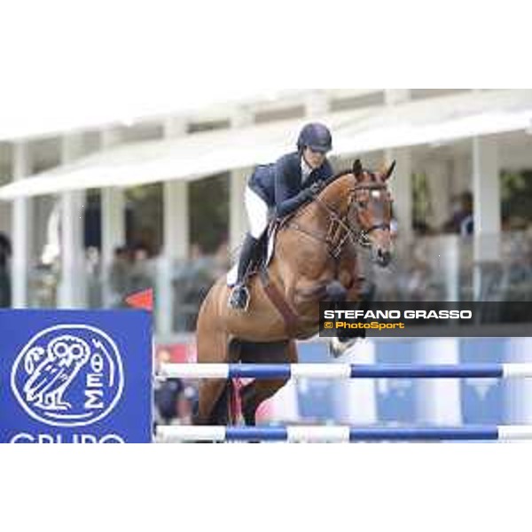LGCT of Madrid - Class 14 - Gregory Wathelet (BEL) on Full House Ter Linden Z - 6 May 2018 - ph.Stefano Grasso/LGCT