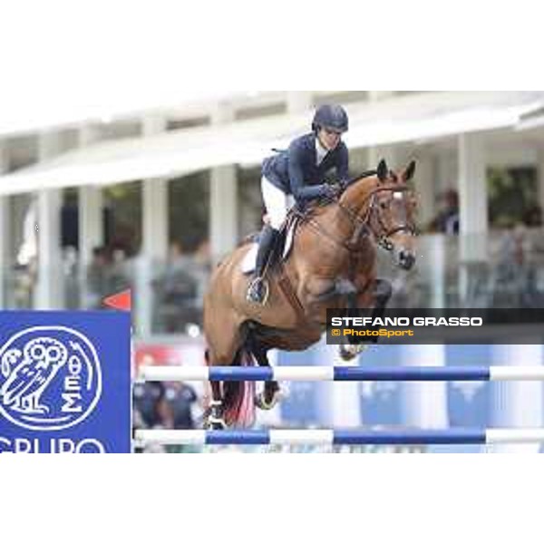 LGCT of Madrid - Class 14 - Gregory Wathelet (BEL) on Full House Ter Linden Z - 6 May 2018 - ph.Stefano Grasso/LGCT