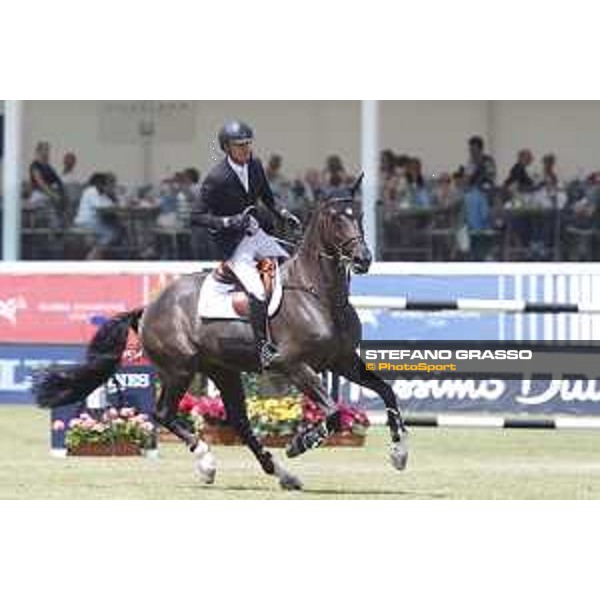 LGCT of Madrid - Class 14 - Jerome Guery (BEL) on Kel\'Star du Vingt Ponts - 6 May 2018 - ph.Stefano Grasso/LGCT
