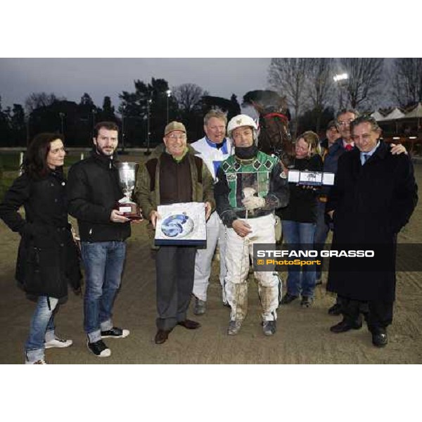 giving prize for Enrico Bellei and Algiers Hall winners of Gran Premio Ponte Vecchio Firenze Le Mulina, 9th march 2008 ph. Stefano Grasso