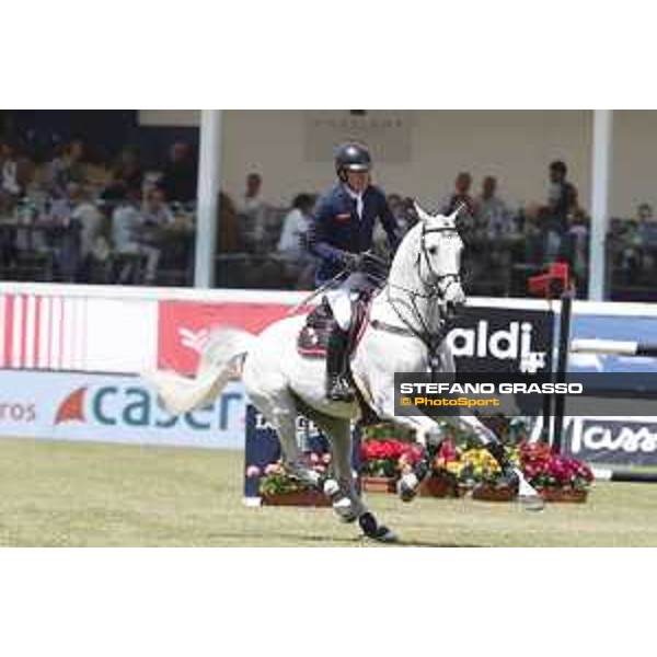 LGCT of Madrid - Class 14 - Michael Whitaker (GBR) on Cassionato - 6 May 2018 - ph.Stefano Grasso/LGCT