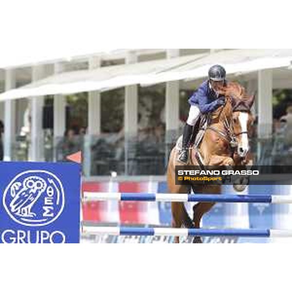 LGCT of Madrid - Class 14 - Rene Lopez (COL) on Univers de Maugre - 6 May 2018 - ph.Stefano Grasso/LGCT
