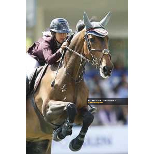 LGCT of Madrid - Class 14 - Danielle Goldstein (ISR) on Celebrity VDL - 6 May 2018 - ph.Stefano Grasso/LGCT