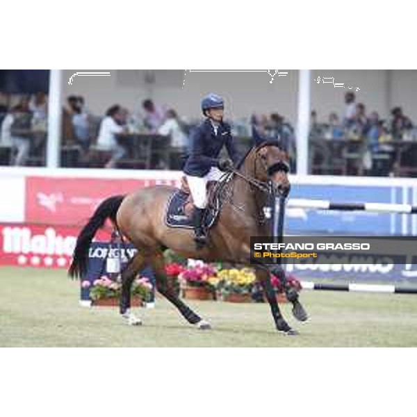 LGCT of Madrid - Class 14 - Jane Richard Philips (SUI) on Victorio Des Grez - 6 May 2018 - ph.Stefano Grasso/LGCT