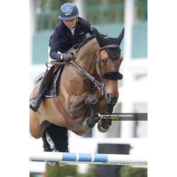 LGCT of Madrid - Class 14 - Jane Richard Philips (SUI) on Victorio Des Grez - 6 May 2018 - ph.Stefano Grasso/LGCT