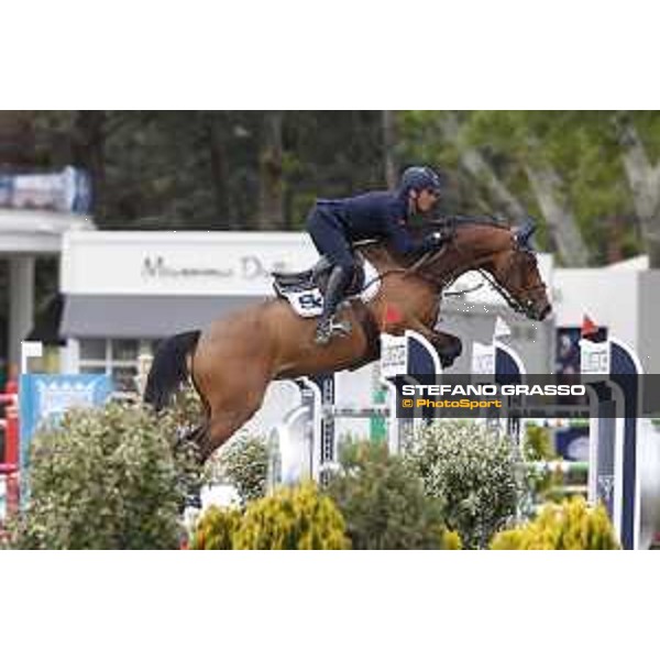 LGCT of Madrid - Class 14 - Lorenzo de Luca (ITA) on de Flipper - 6 May 2018 - ph.Stefano Grasso/LGCT