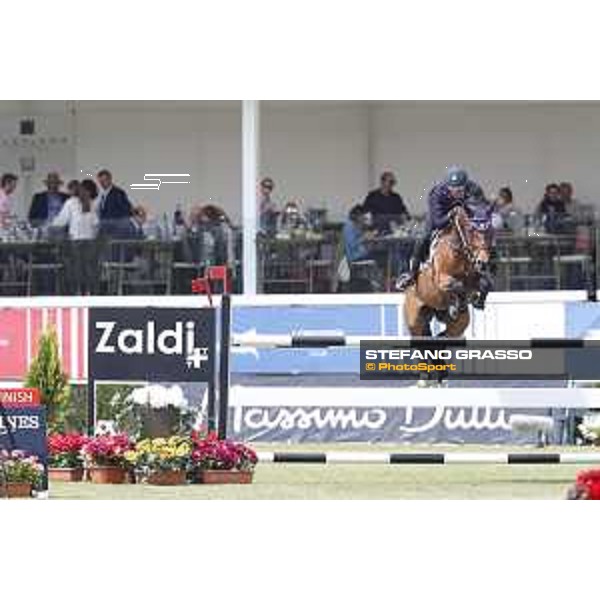 LGCT of Madrid - Class 14 - Lorenzo de Luca (ITA) on de Flipper - 6 May 2018 - ph.Stefano Grasso/LGCT