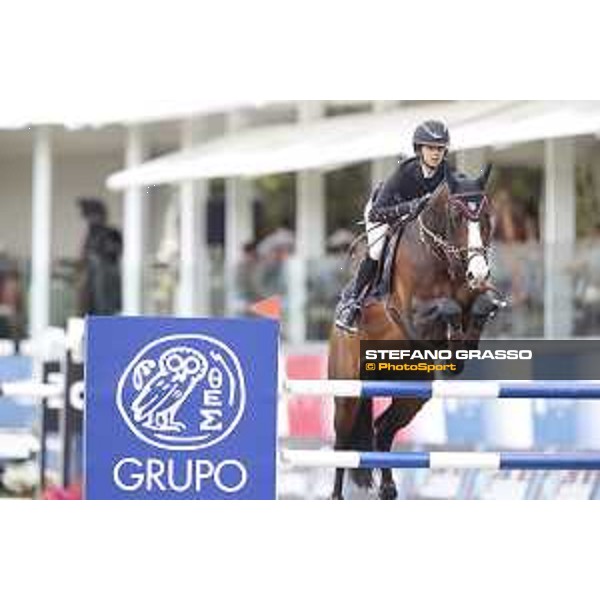 LGCT of Madrid - Class 14 - Megane Moissonier (FRA) on Saratoga Bois Margot - 6 May 2018 - ph.Stefano Grasso/LGCT