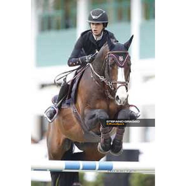 LGCT of Madrid - Class 14 - Megane Moissonier (FRA) on Saratoga Bois Margot - 6 May 2018 - ph.Stefano Grasso/LGCT