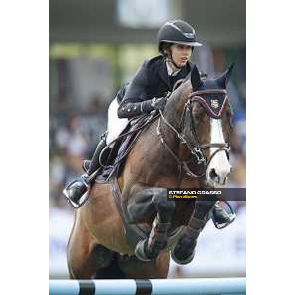 LGCT of Madrid - Class 14 - Megane Moissonier (FRA) on Saratoga Bois Margot - 6 May 2018 - ph.Stefano Grasso/LGCT