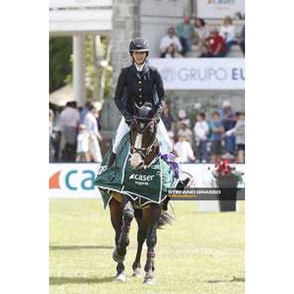 LGCT of Madrid - Class 14 - Prize giving ceremony - Megane Moissonier (FRA) on Saratoga Bois Margot - 6 May 2018 - ph.Stefano Grasso/LGCT