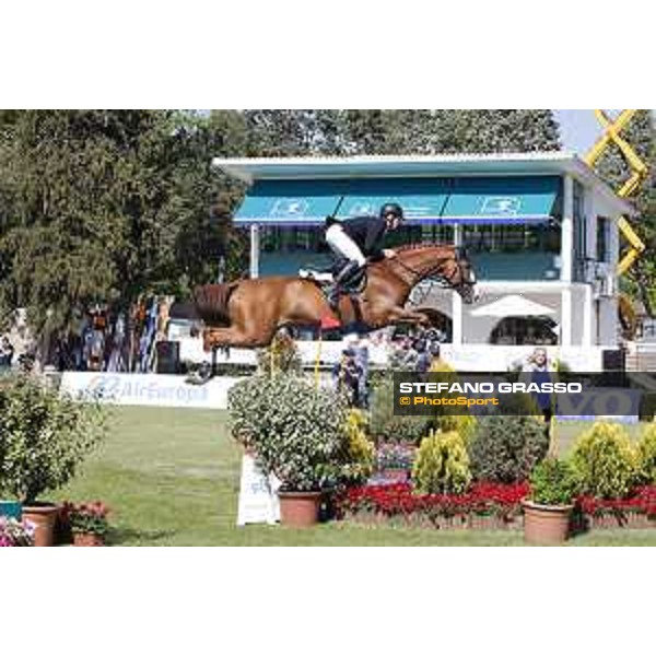 LGCT of Madrid - Class 15 - Marcus Ehning (GER) on Funky Fred - 6 May 2018 - ph.Stefano Grasso/LGCT