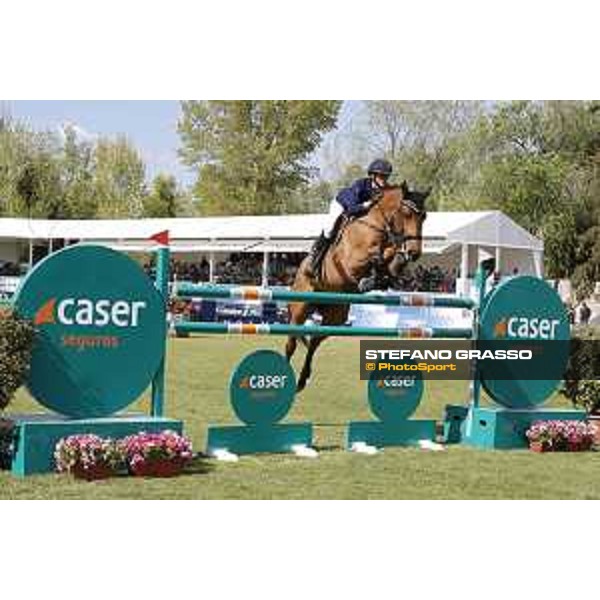 LGCT of Madrid - Class 15 - Cindy van der Straten (BEL) on Catalina - 6 May 2018 - ph.Stefano Grasso/LGCT