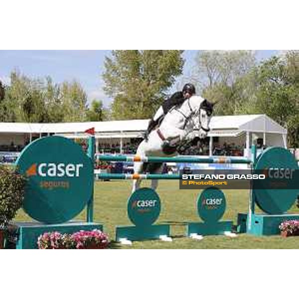 LGCT of Madrid - Class 15 - Gerco Schroder (NED) on Glock?s Cognac Champblanc - 6 May 2018 - ph.Stefano Grasso/LGCT