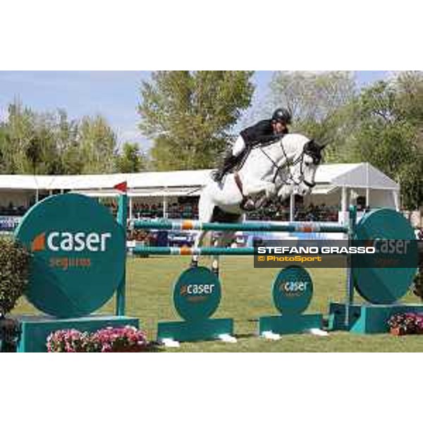 LGCT of Madrid - Class 15 - Gerco Schroder (NED) on Glock?s Cognac Champblanc - 6 May 2018 - ph.Stefano Grasso/LGCT