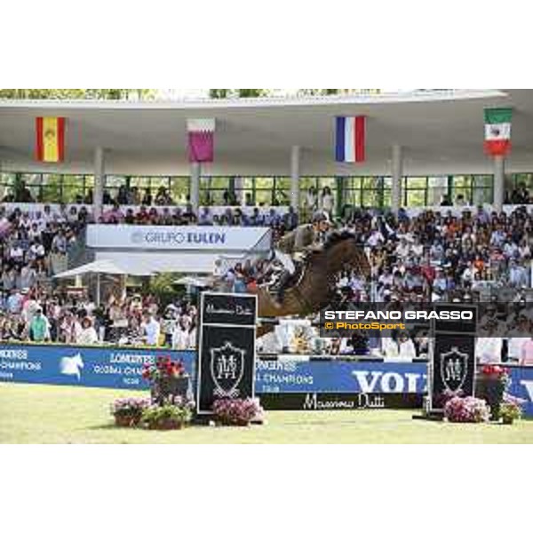 LGCT of Madrid - Class 15 - Alberto Zorzi (ITA) on Danique - 6 May 2018 - ph.Stefano Grasso/LGCT