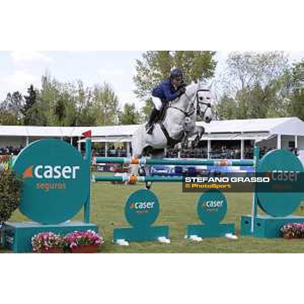 LGCT of Madrid - Class 15 - Rene Lopez (COL) on Con Dios III - 6 May 2018 - ph.Stefano Grasso/LGCT