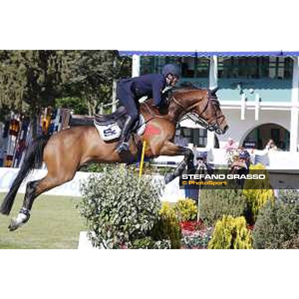 LGCT of Madrid - Class 15 - Lorenzo de Luca (ITA) on de Flipper - 6 May 2018 - ph.Stefano Grasso/LGCT