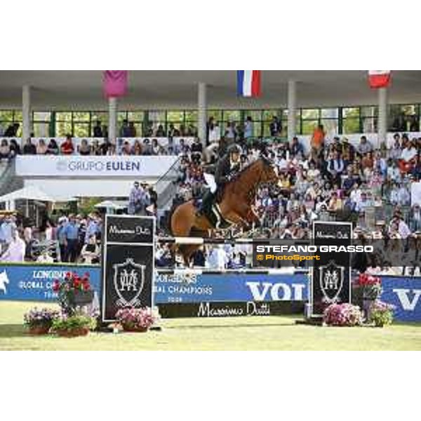 LGCT of Madrid - Class 15 - Simon Delestre (FRA) on Chadino - 6 May 2018 - ph.Stefano Grasso/LGCT