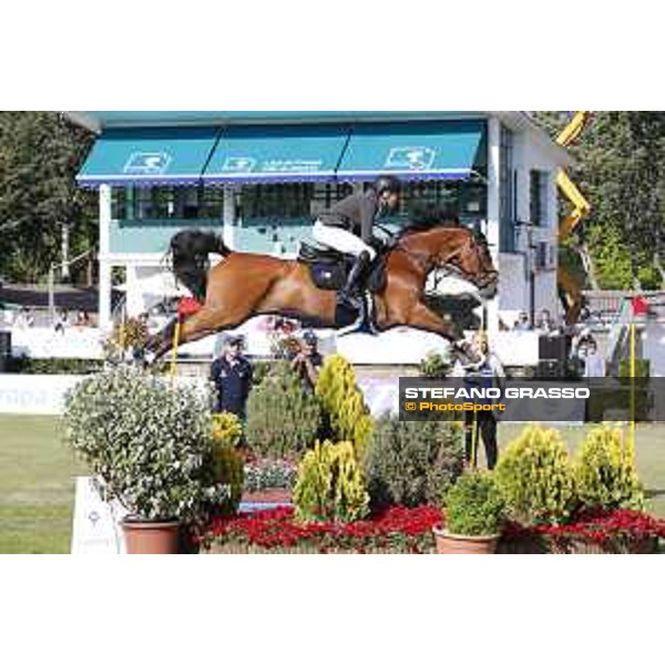 LGCT of Madrid - Class 15 - Simon Delestre (FRA) on Chadino - 6 May 2018 - ph.Stefano Grasso/LGCT