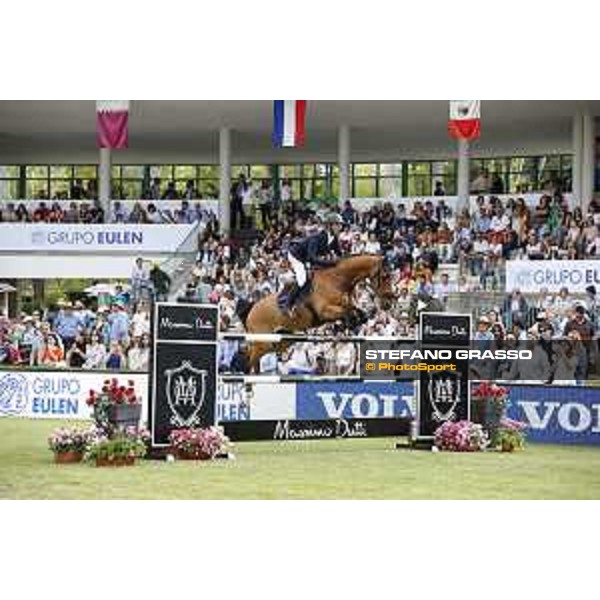 LGCT of Madrid - Class 15 - Dayro Arroyave (COL) on Koriano van Klapscheut - 6 May 2018 - ph.Stefano Grasso/LGCT