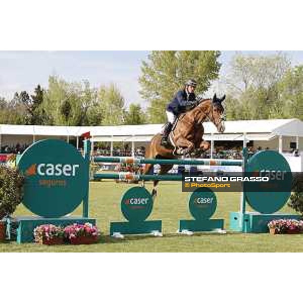 LGCT of Madrid - Class 15 - Cameron Hanley (IRL) on EIS Isaura - 6 May 2018 - ph.Stefano Grasso/LGCT