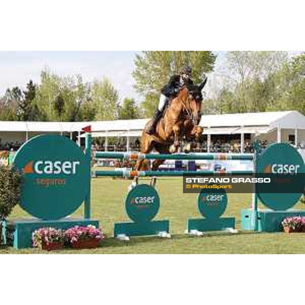 LGCT of Madrid - Class 15 - Kevin Staut (FRA) on Silver Deux de Virton HDC - 6 May 2018 - ph.Stefano Grasso/LGCT