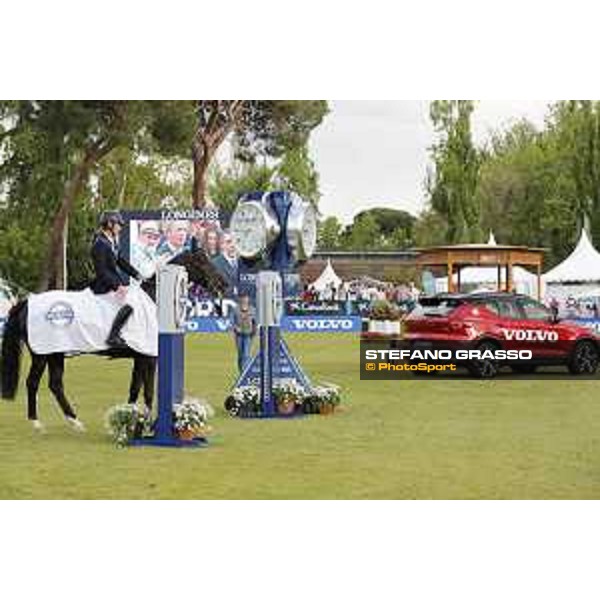 LGCT of Madrid - Class 15 - Prize giving ceremony - Denis Lynch (IRL) on RMF Echo - 6 May 2018 - ph.Stefano Grasso/LGCT