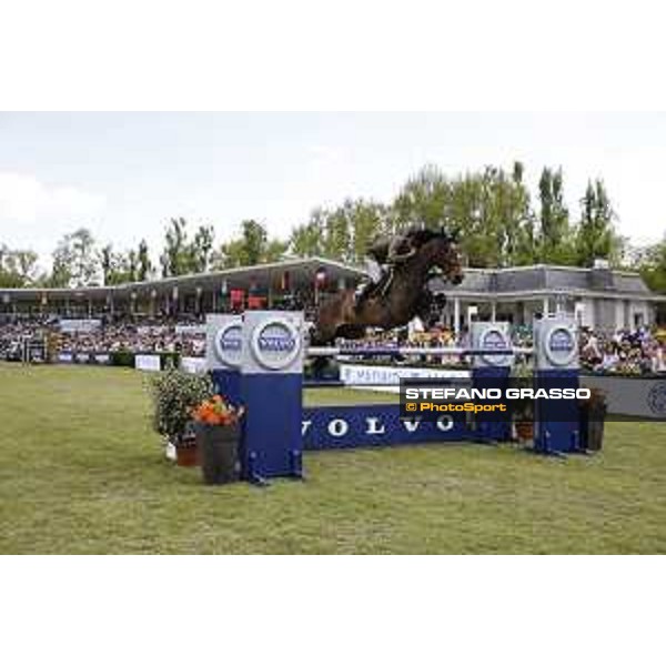 LGCT of Madrid - Class 15 - Alberto Zorzi (ITA) on Danique - 6 May 2018 - ph.Stefano Grasso/LGCT