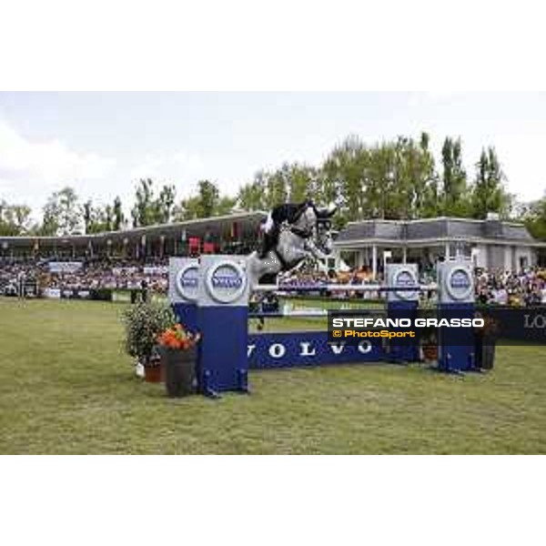LGCT of Madrid - Class 15 - Eduardo Alvarez Aznar (ESP) on Fidux - 6 May 2018 - ph.Stefano Grasso/LGCT