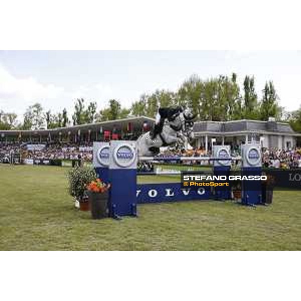 LGCT of Madrid - Class 15 - Eduardo Alvarez Aznar (ESP) on Fidux - 6 May 2018 - ph.Stefano Grasso/LGCT