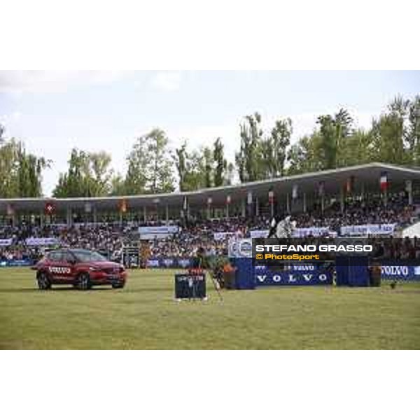 LGCT of Madrid - Class 15 - Gerco Schroder (NED) on Glock?s Cognac Champblanc - 6 May 2018 - ph.Stefano Grasso/LGCT
