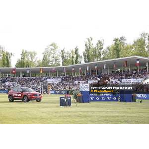 LGCT of Madrid - Class 15 - Cameron Hanley (IRL) on EIS Isaura - 6 May 2018 - ph.Stefano Grasso/LGCT